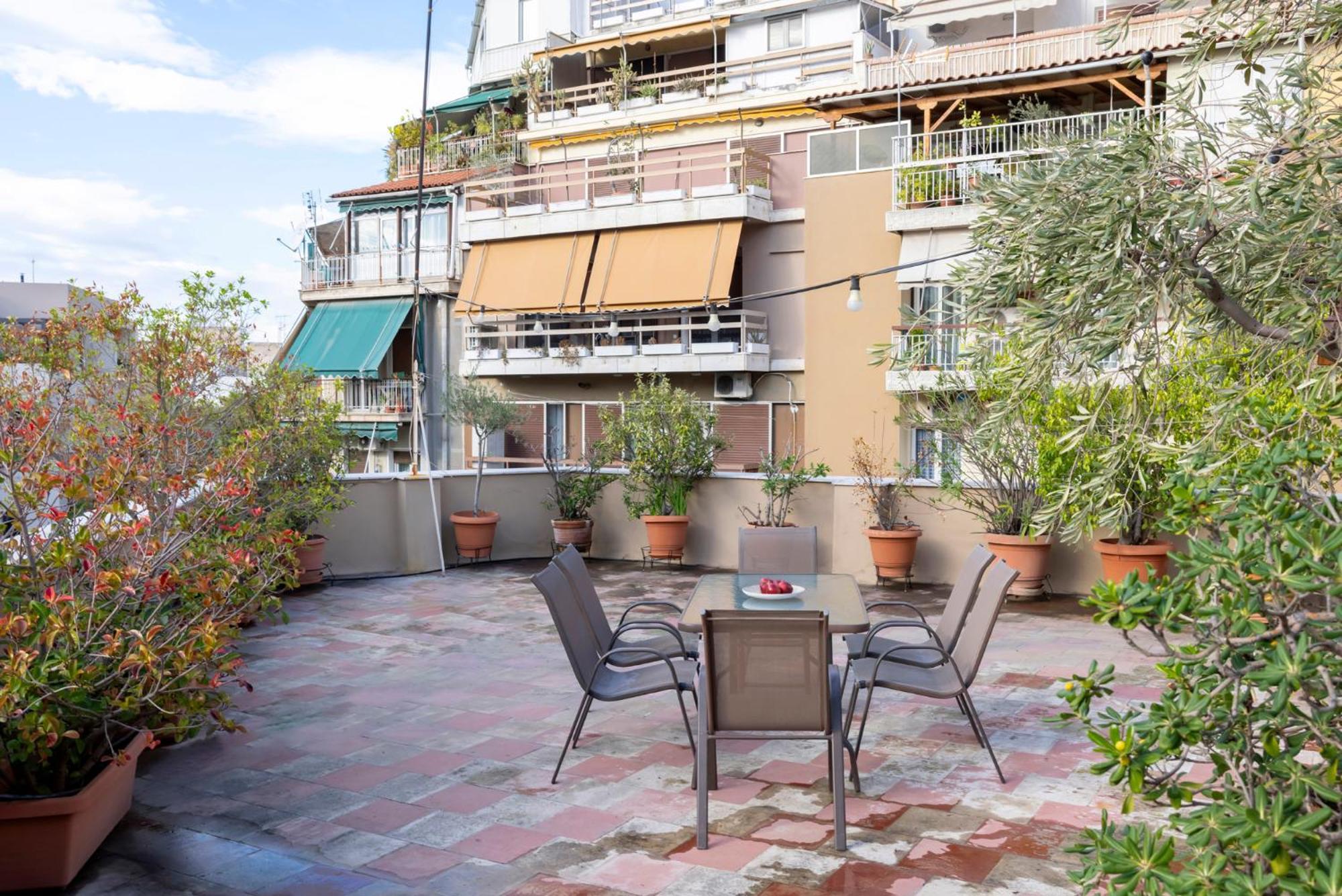 Acropolis Maisonette 3Br 6Ppl 15Min Metro&Museum アテネ エクステリア 写真